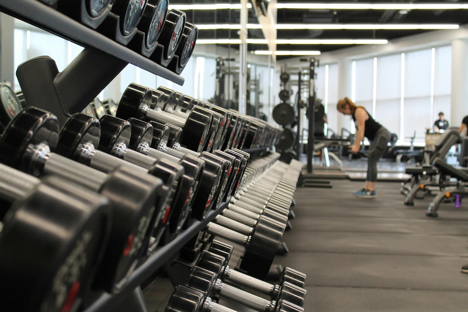 Space to train with weights in the gym